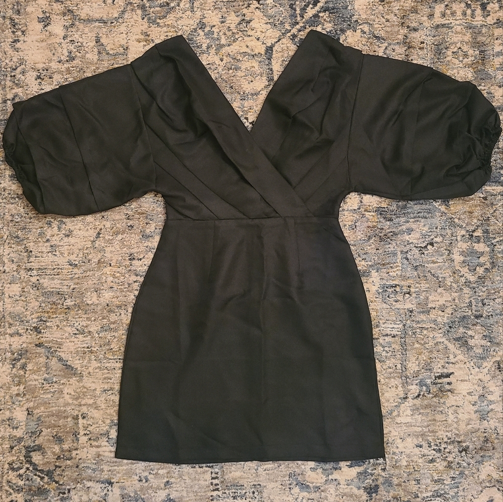 Showpo Black Mini Dress